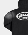SCHWARZER RAW MILITÄR-HOODIE
